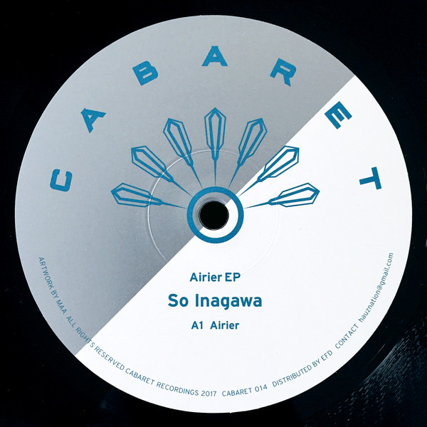 image cover: So Inagawa - Airier EP / CABARET Recordings