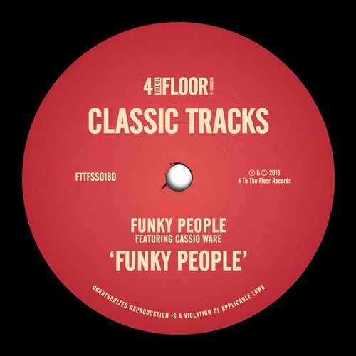image cover: Cassio Ware, Funky People - Funky People / 4 To The Floor Records