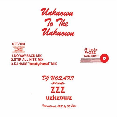 image cover: ZZZ - UZKZOWZ / Unknown To The Unknown