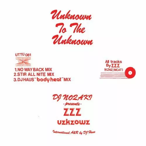 image cover: ZZZ - UZKZOWZ / Unknown To The Unknown