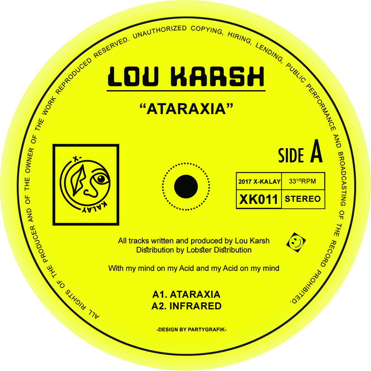 image cover: Lou Karsh - Ataraxia EP / X Kalay