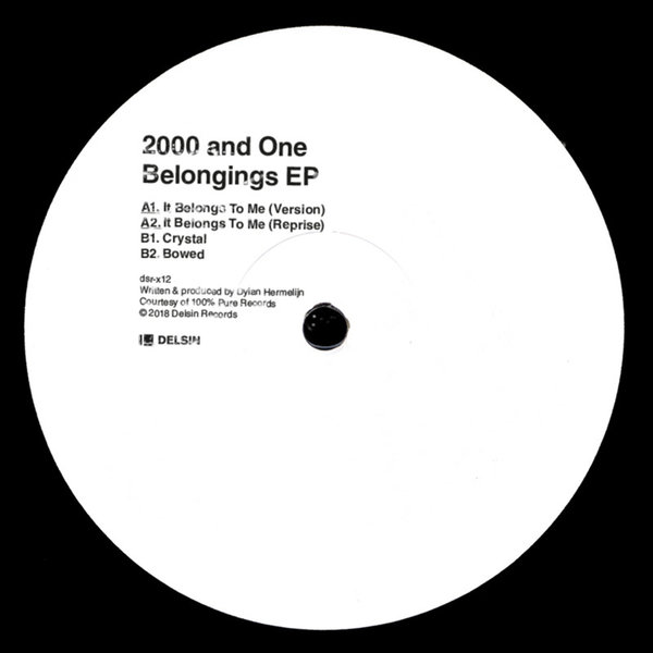 image cover: 2000 And One - Belongings EP / Delsin Records