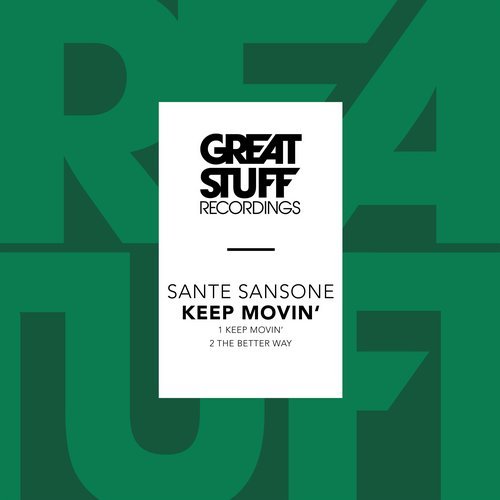 image cover: Sante Sansone - Keep Movin' / GSR339