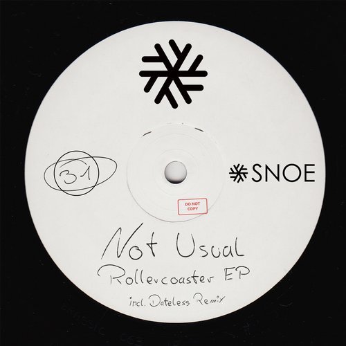 image cover: Not Usual, Dateless - Rollercoaster EP / SNOE031