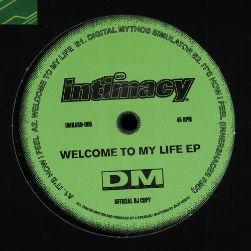 image cover: Intimacy - Welcome To My Life EP
