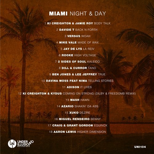 image cover: VA - MIAMI Night & Day / UNI104