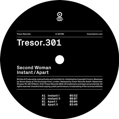image cover: Second Woman - Instant / Apart / TRESOR301