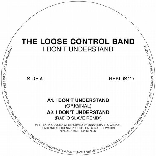 image cover: The Loose Control Band - I Don't Understand / REKIDS117