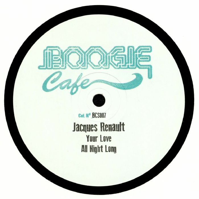 image cover: Jacques Renault - Tribute To Ron Hardy EP / Boogie Cafe Stamp
