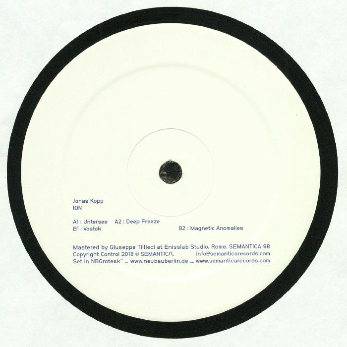 image cover: Jonas Kopp - Ion / Semantica