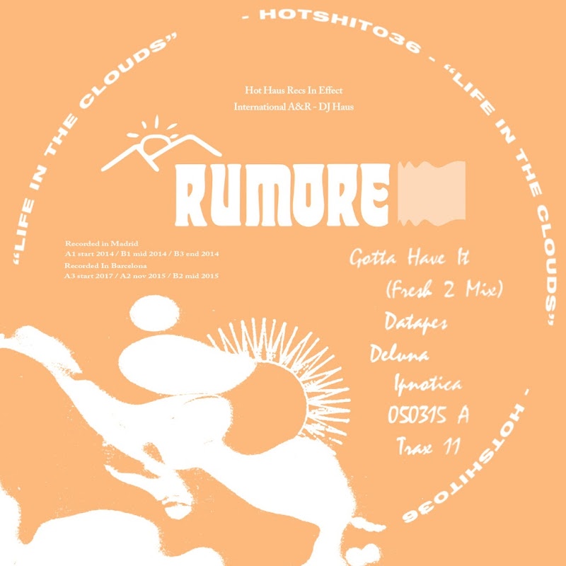 image cover: Rumore - Life In The Cloud E.P. / Hot Haus Recs