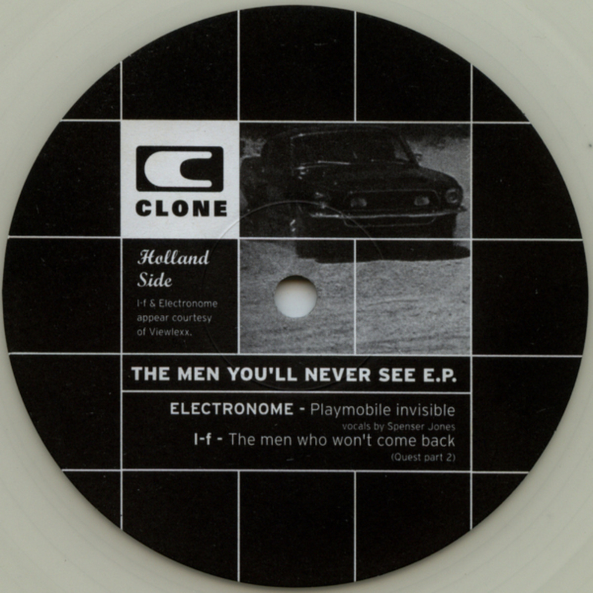 image cover: D.I.E., Adult, Electronome, I-F - The Men You'll Never See EP / C10