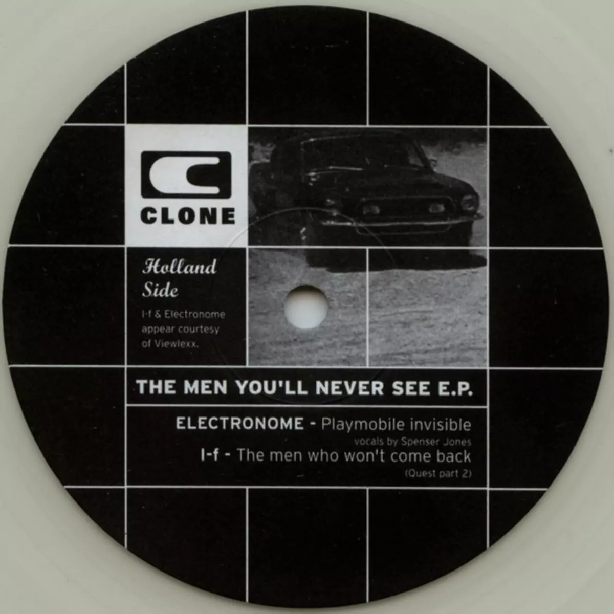 image cover: D.I.E., Adult, Electronome, I-F - The Men You'll Never See EP / C10