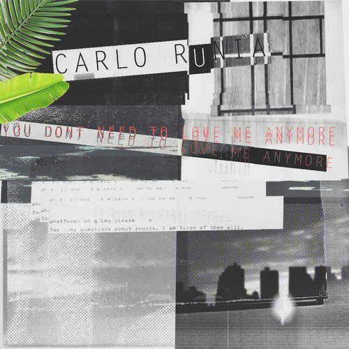 image cover: Carlo Runia - You Dont Need to Love Me Anymore / DTR006