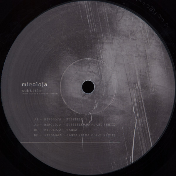 image cover: Miroloja - Subtitle Ep / Olo Records