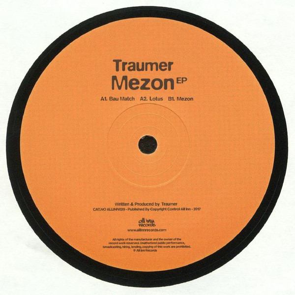 image cover: Traumer - Mezon EP / All Inn Records