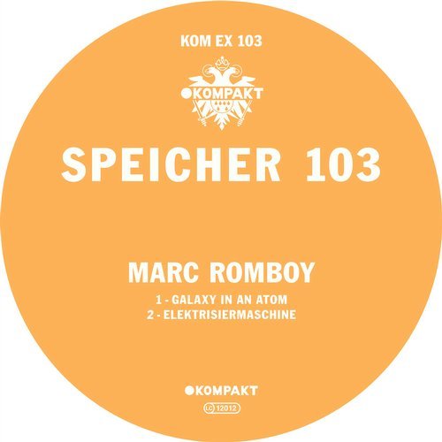image cover: Marc Romboy - Speicher 103 / KOMPAKTEX103D