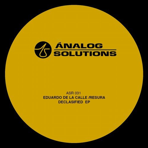 image cover: Eduardo De La Calle, Resura - Declassified EP / ASR031