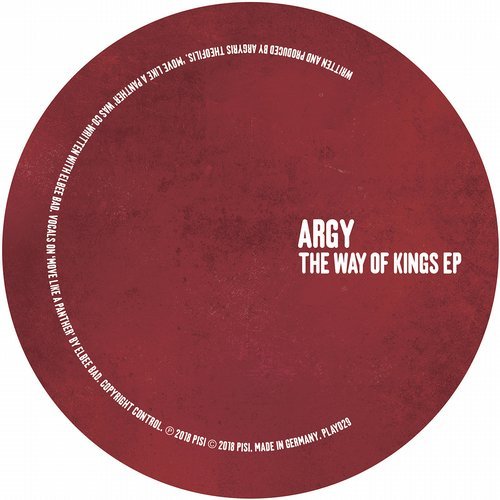 image cover: Argy - The Way Of Kings EP / PLAY029