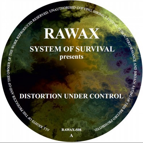 image cover: System Of Survival - Distortion Under Control / RAWAX08S