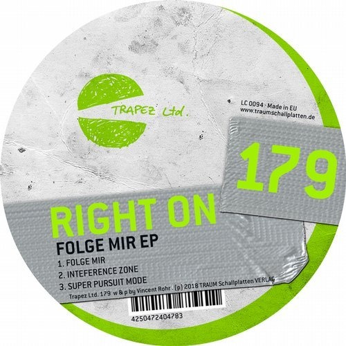 image cover: Right On - Folge Mir EP / TRAPEZLTD179