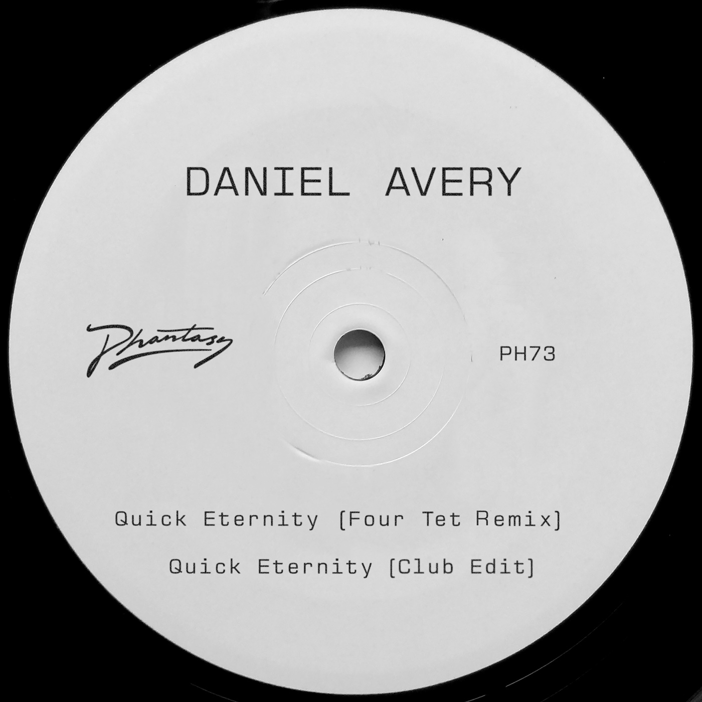 image cover: Daniel Avery - Quick Eternity (Four Tet Remix) / PH73D