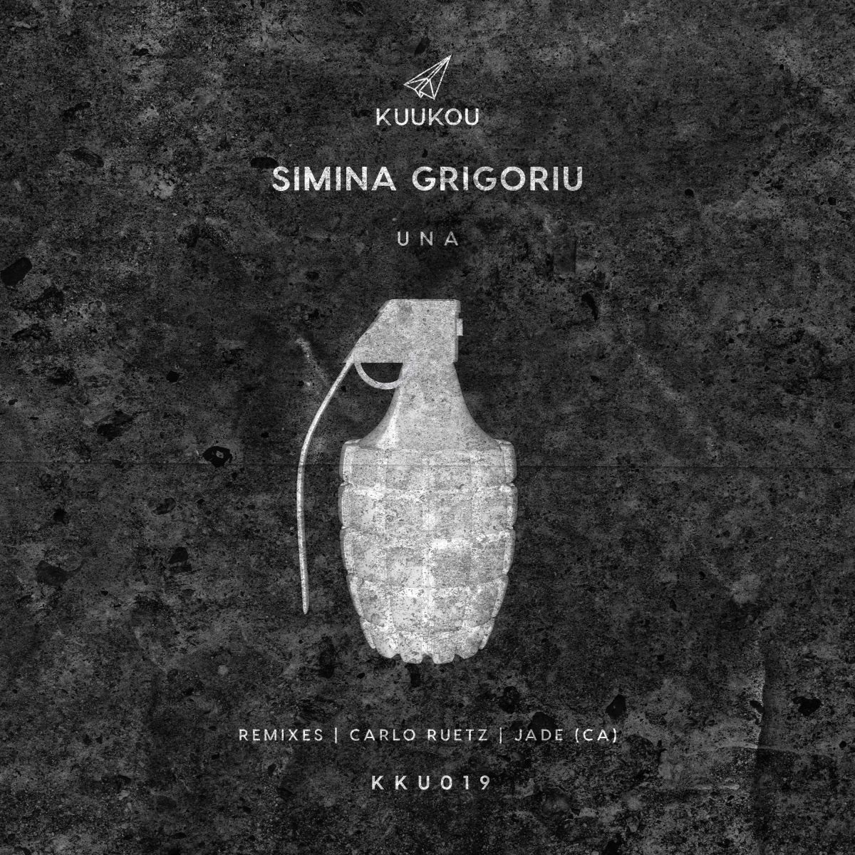 image cover: Simina Grigoriu - Una (Incl. Carlo Ruetz Remix) / Kuukou Records