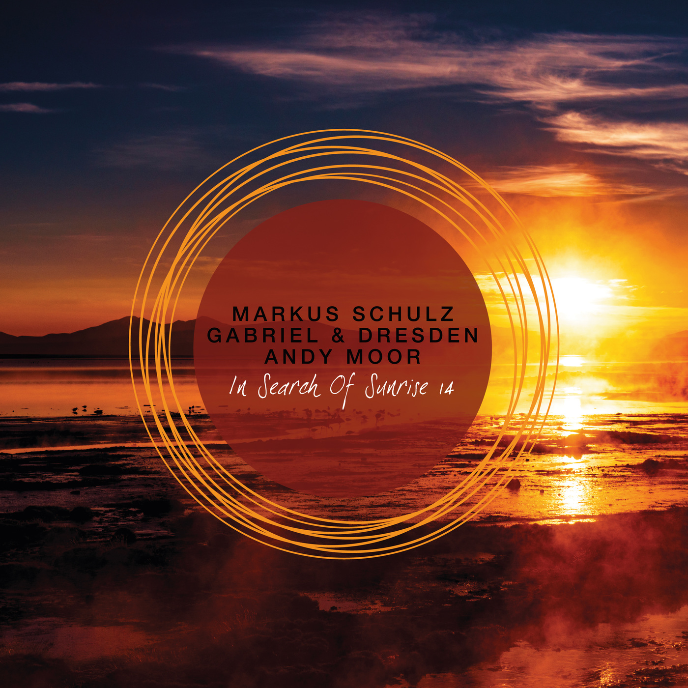 image cover: In Search of Sunrise 14 Mixed by Markus Schulz, Gabriel & Dresden and Andy Moor / SBCD23