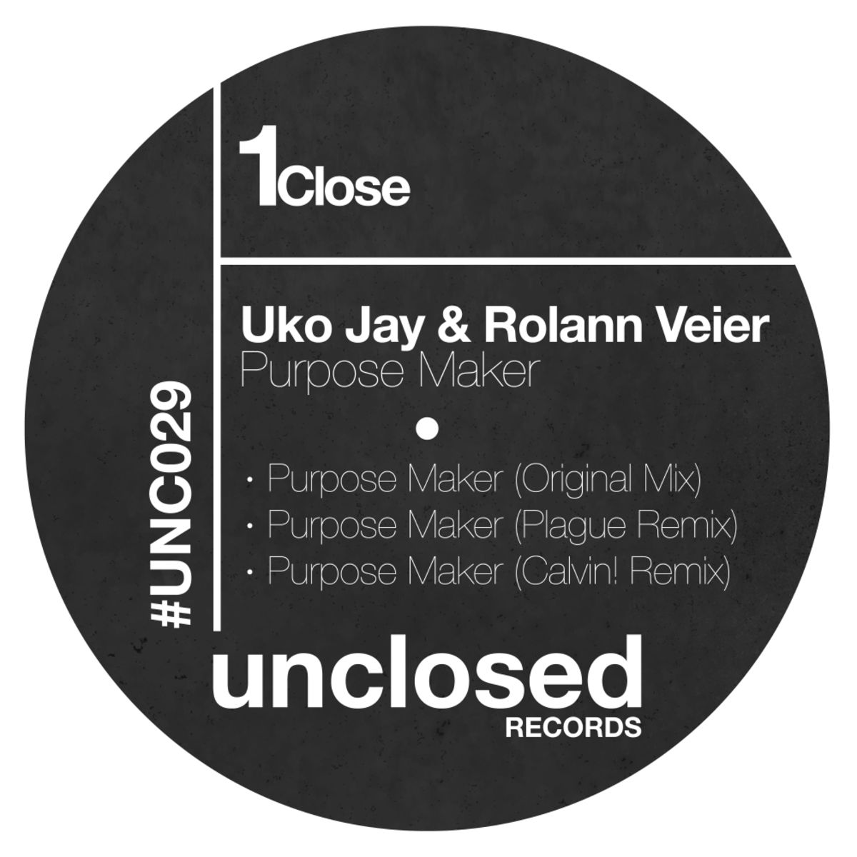 010101100092 Uko Jay & Rolann Veier - Purpose Maker / Unclosed