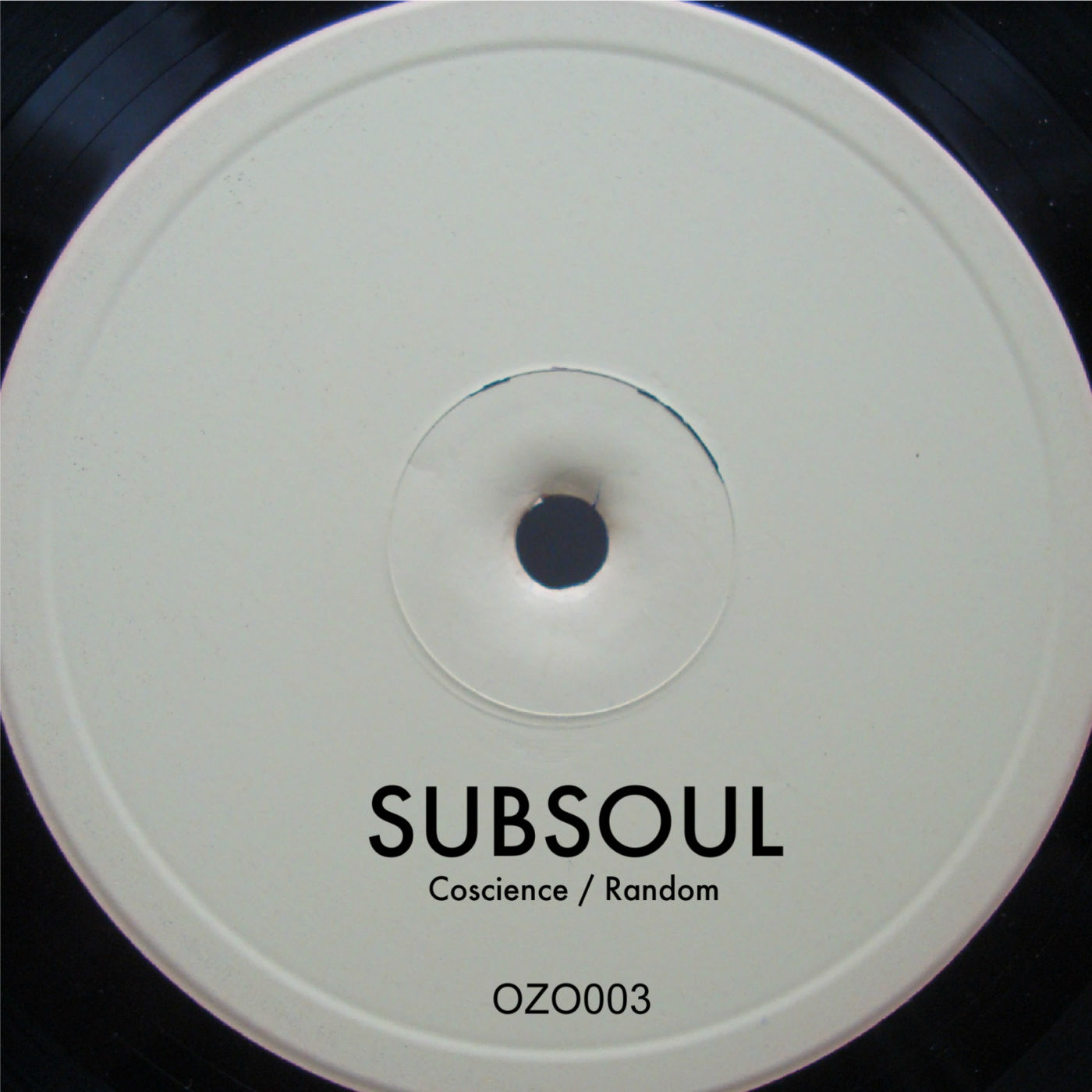 010101149452 Subsoul - Coscience - Random / OZONO RECORDS