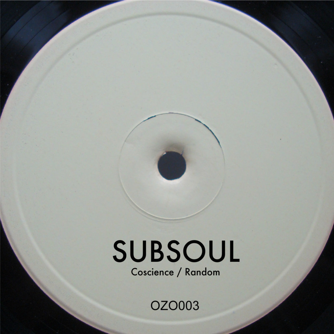 image cover: Subsoul - Coscience - Random / OZONO RECORDS