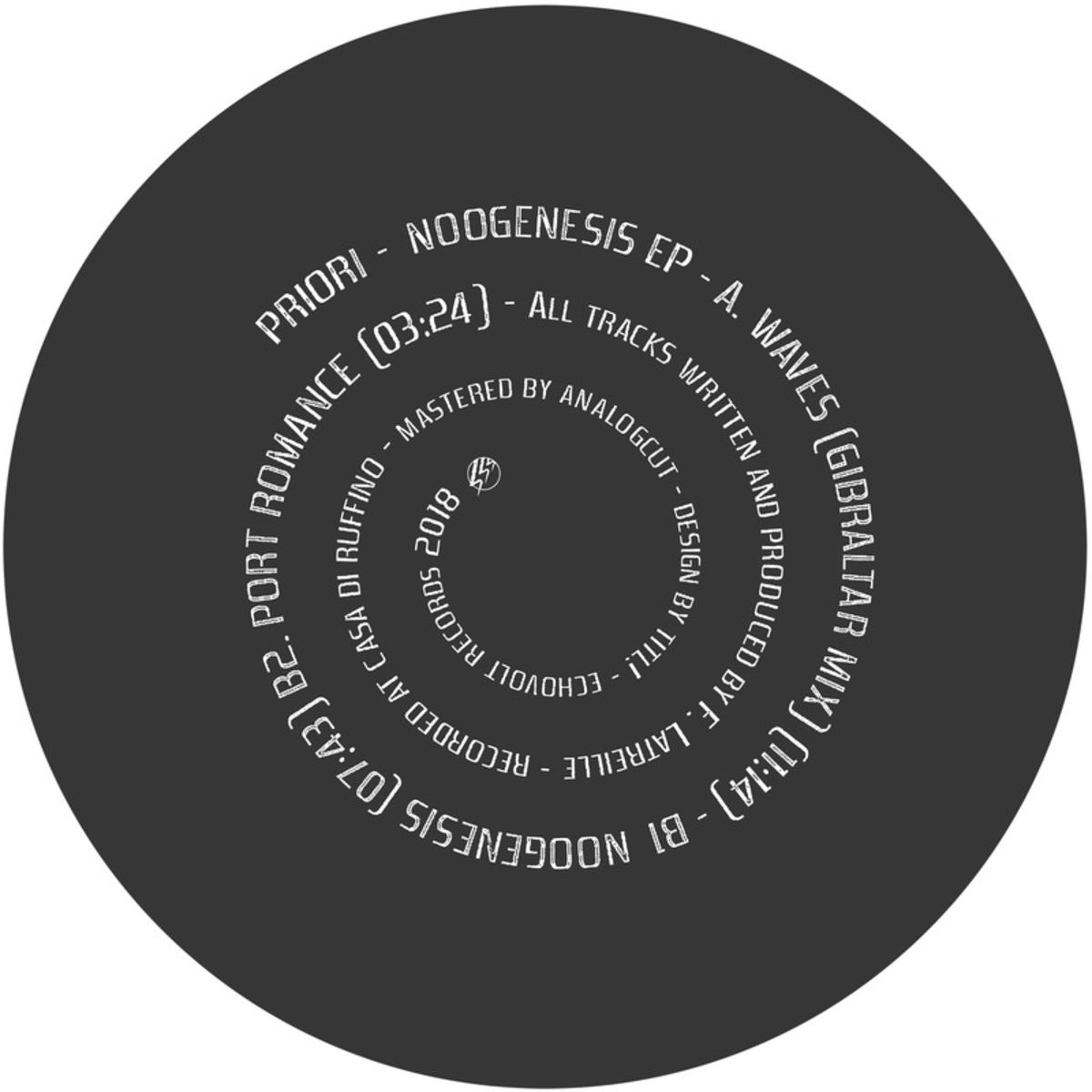 image cover: Priori - Noogenesis EP / Echovolt