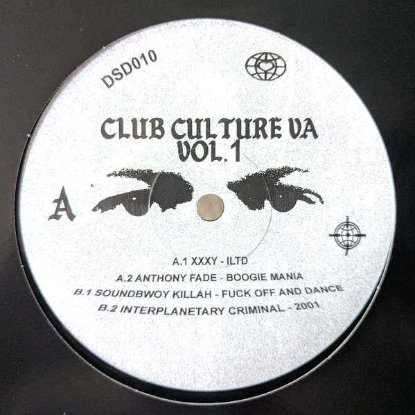 image cover: VA - Club Culture VA Vol. 1 / DSD010