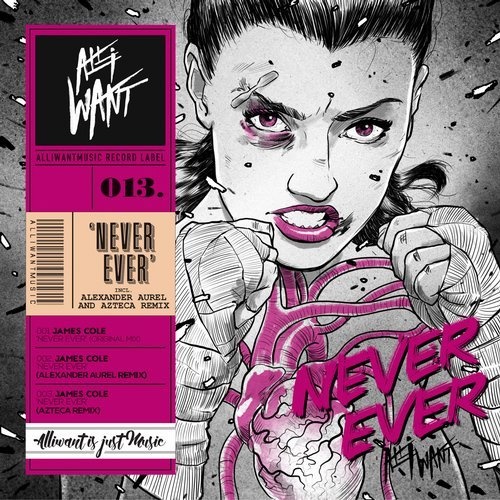 image cover: James Cole - Never Ever Ep / AIW013