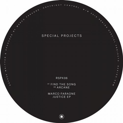 image cover: Marco Faraone - Justice / RSPX06