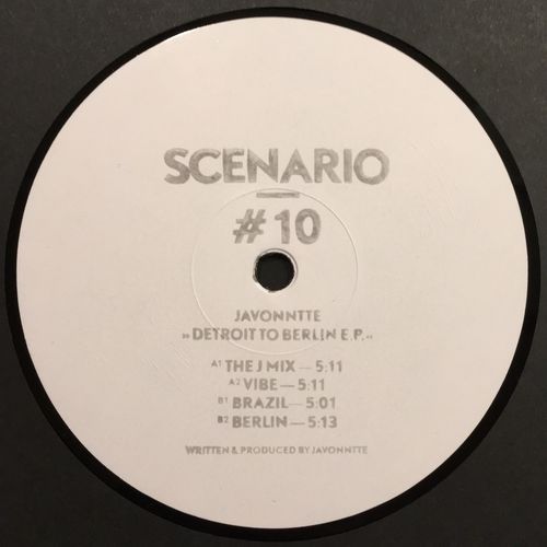 image cover: Javonntte - Detroit To Berlin EP / SCENARIO #10