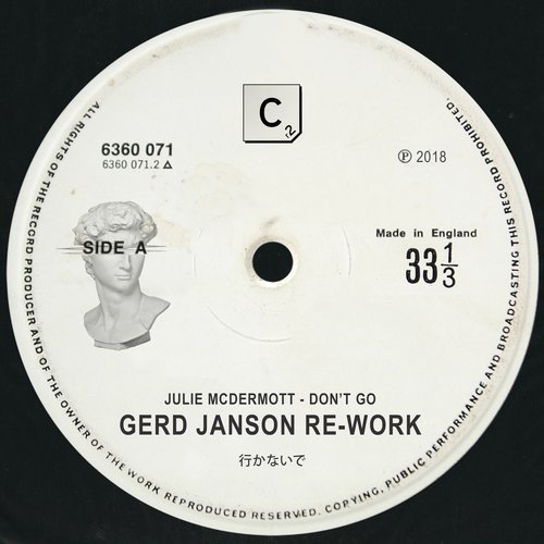 image cover: Julie McDermott - Don't Go (Gerd Janson Re-work) /