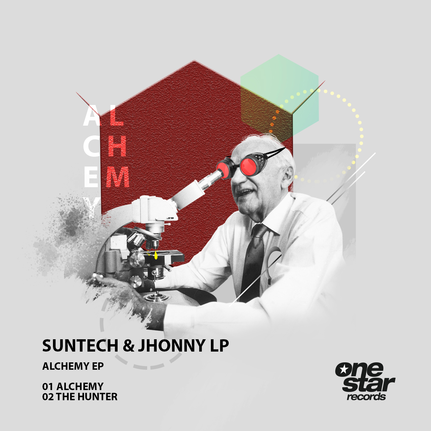 image cover: SUNTECH & JHONNY LP - ALCHEMY / THE HUNTER | OS008