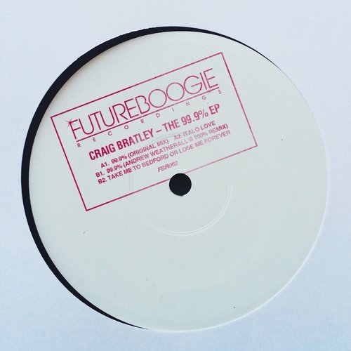 image cover: Craig Bratley, Andrew Weatherall - The 99.9% EP / FBR062