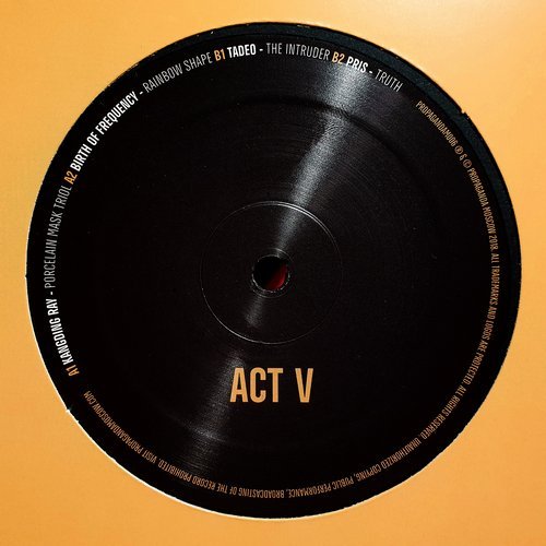 image cover: VA - Propaganda Moscow: Act V / PROPAGANDAM006