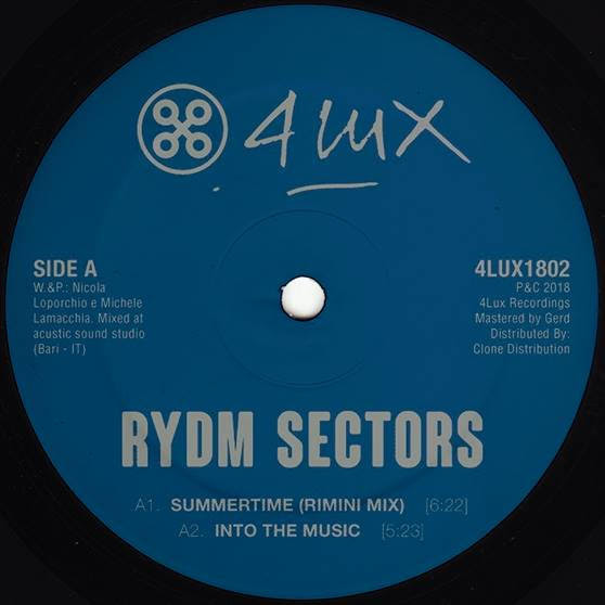image cover: Rydm Sectors - Summertime / 4lux1802
