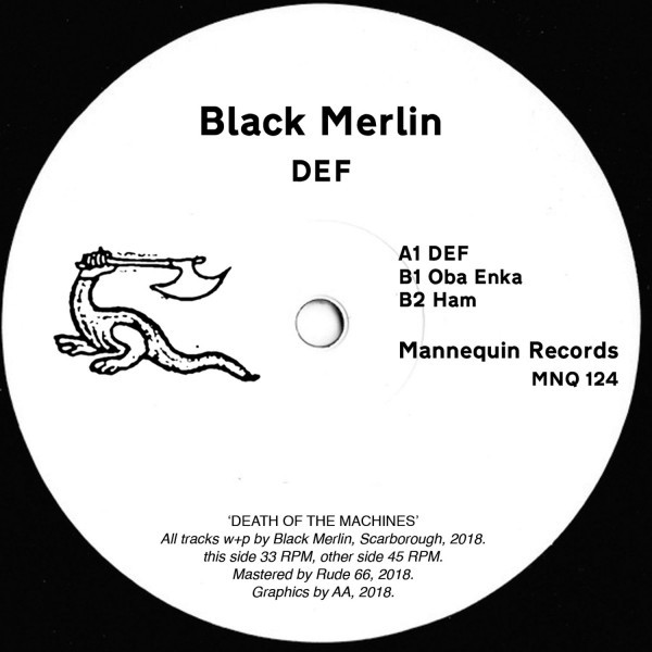 image cover: Black Merlin - Oba Enka EP / MNQ 124