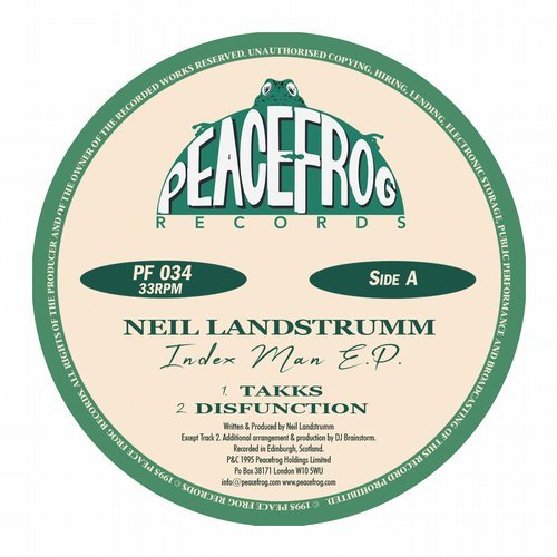 image cover: Neil Landstrumm - Index Man / PF034DB