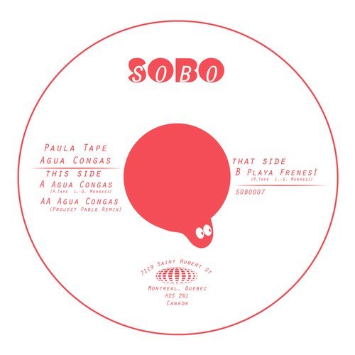 image cover: Paula Tape, Project Pablo - Agua Congas / SOBO007