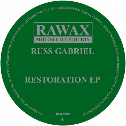 image cover: Russ Gabriel - Restoration EP / RMCE010