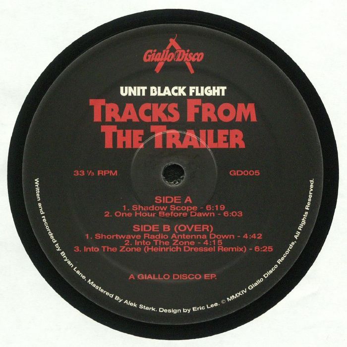 image cover: Unit Black Flight - Tracks from the Trailer / GD 005