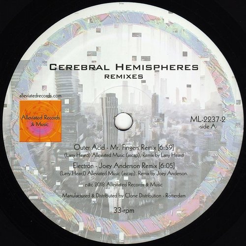 image cover: Mr. Fingers - Cerebral Hemispheres (Remixes) / ML22372