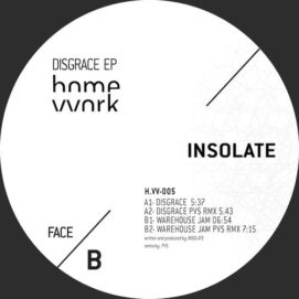 01 346 09124981 Insolate - Disgrace ep /