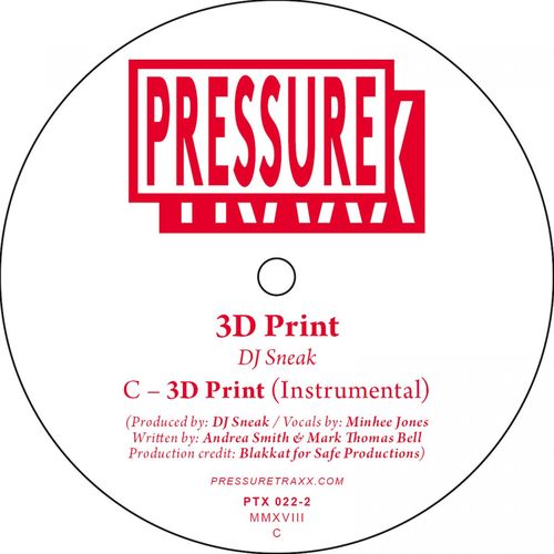 image cover: DJ Sneak - 3D Print, Part 2 / Pressure Traxx