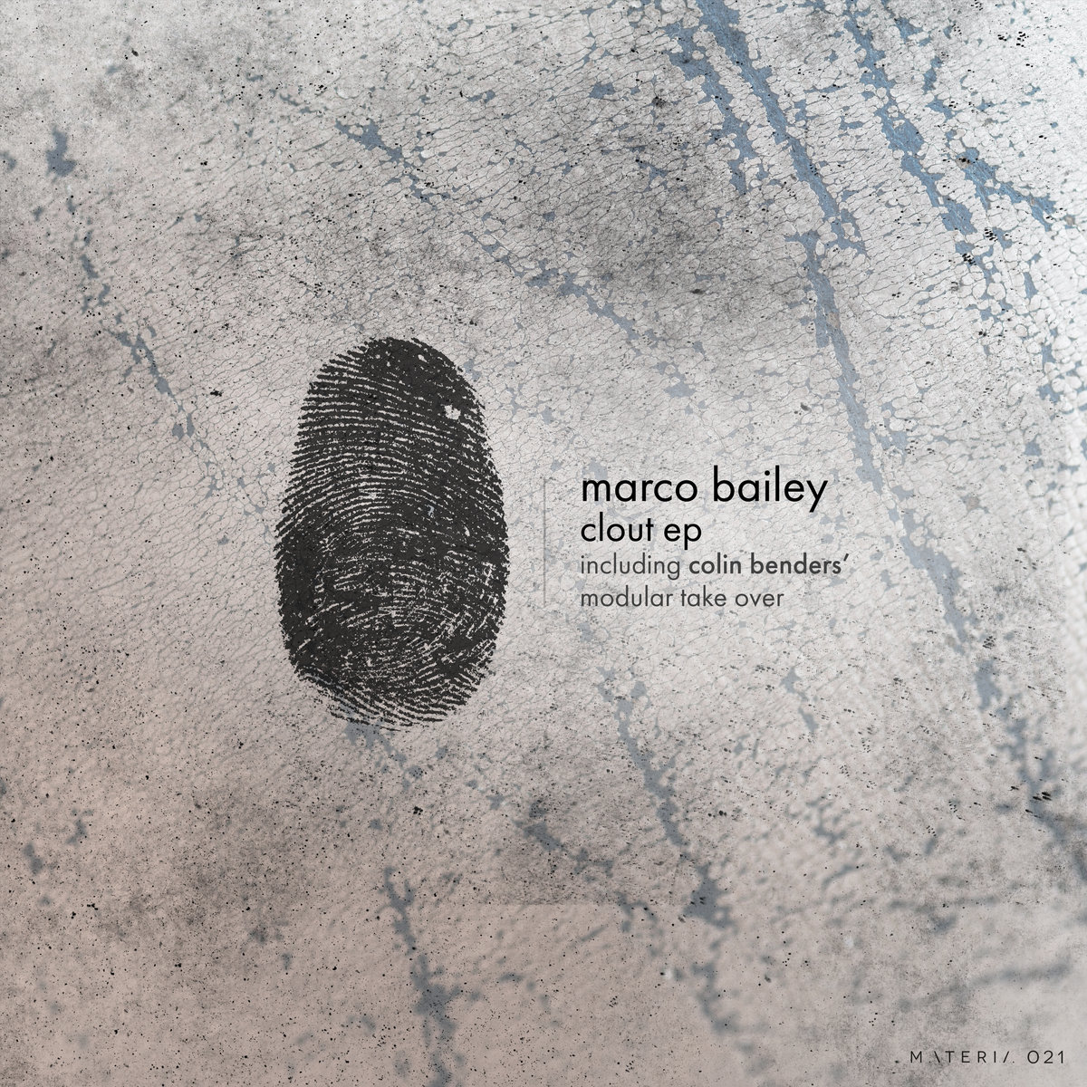 image cover: Marco Bailey - Clout EP / Materia